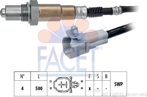 FACET 10.8090 - Sonde lambda cwaw.fr