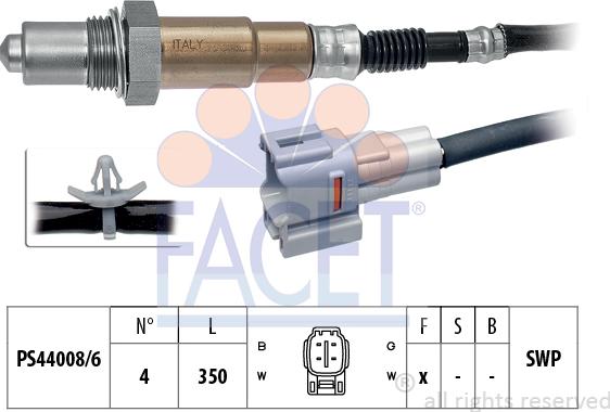 FACET 10.8091 - Sonde lambda cwaw.fr