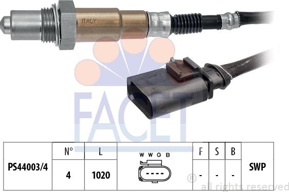 FACET 10.8041 - Sonde lambda cwaw.fr