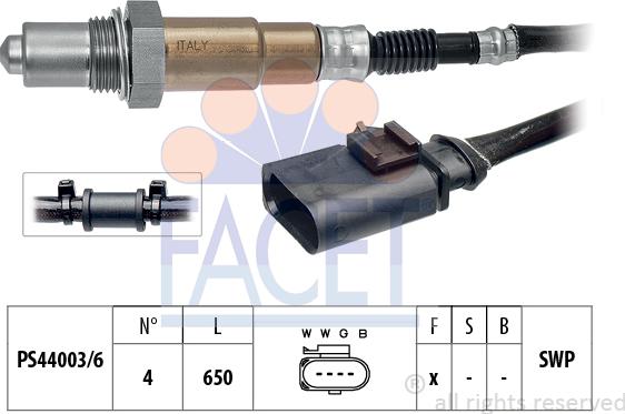 FACET 10.8083 - Sonde lambda cwaw.fr