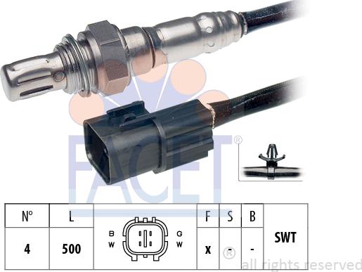 FACET 10.8070 - Sonde lambda cwaw.fr