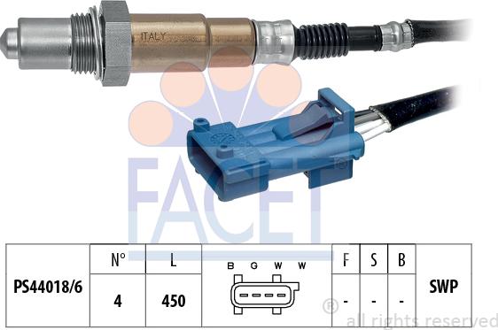 FACET 10.8078 - Sonde lambda cwaw.fr