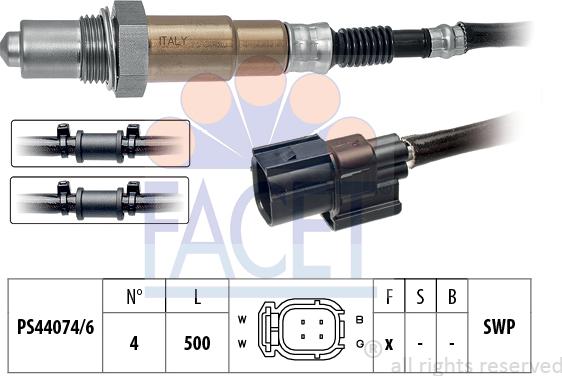 FACET 10.8191 - Sonde lambda cwaw.fr