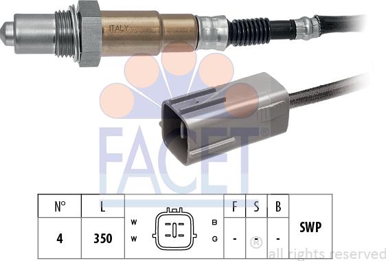 FACET 10.8192 - Sonde lambda cwaw.fr