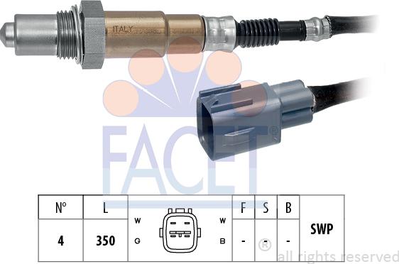 FACET 10.8197 - Sonde lambda cwaw.fr