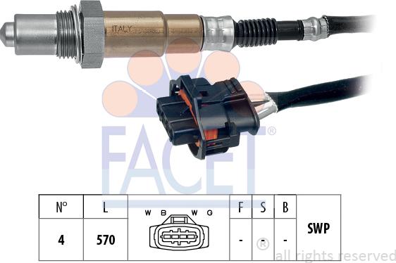 FACET 10.8168 - Sonde lambda cwaw.fr