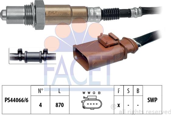 FACET 10.8189 - Sonde lambda cwaw.fr