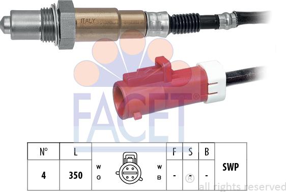 FACET 10.8183 - Sonde lambda cwaw.fr