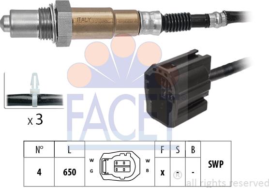 FACET 10.8139 - Sonde lambda cwaw.fr