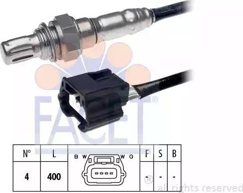 FACET 10.8179 - Sonde lambda cwaw.fr