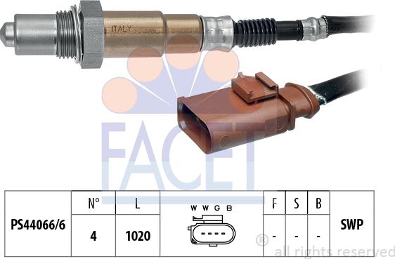 FACET 10.8172 - Sonde lambda cwaw.fr