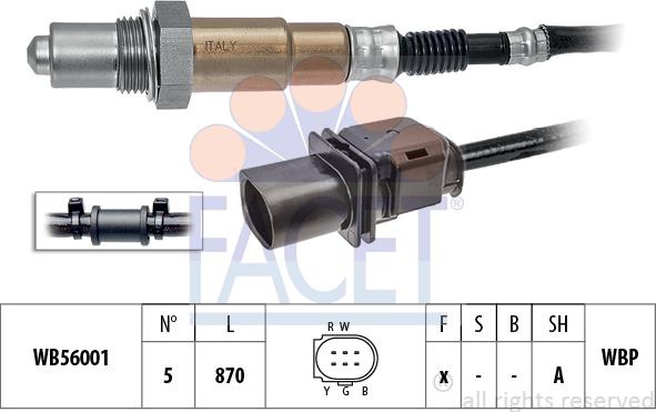 FACET 10.8398 - Sonde lambda cwaw.fr