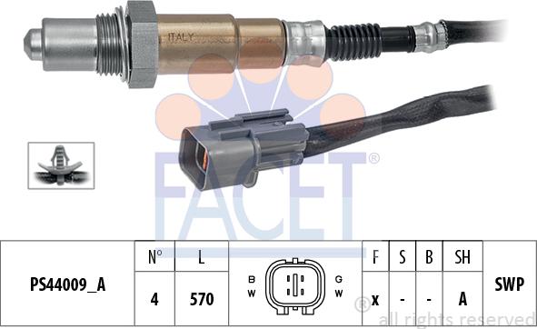 FACET 10.8344 - Sonde lambda cwaw.fr