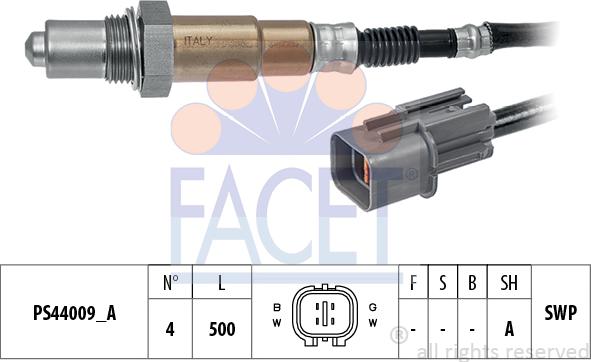 FACET 10.8343 - Sonde lambda cwaw.fr