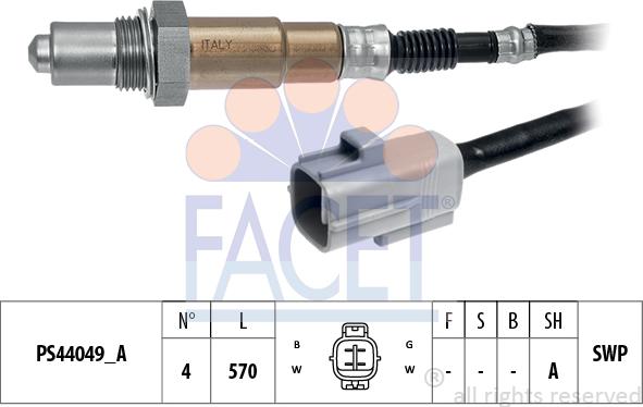 FACET 10.8355 - Sonde lambda cwaw.fr