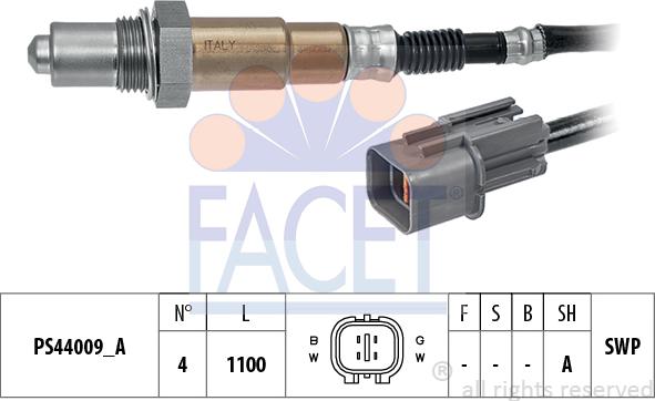 FACET 10.8358 - Sonde lambda cwaw.fr