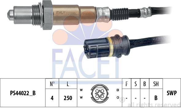 FACET 10.8352 - Sonde lambda cwaw.fr