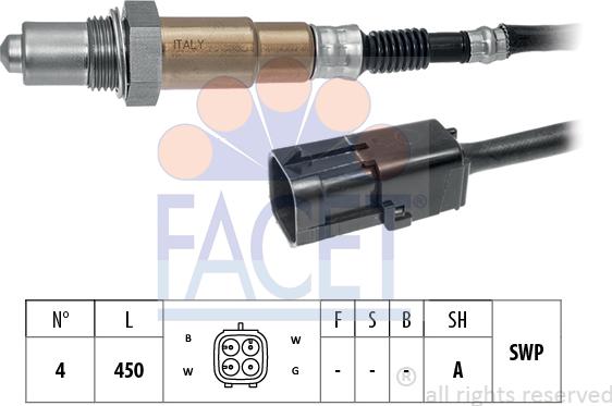 FACET 10.8357 - Sonde lambda cwaw.fr