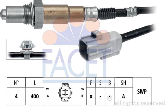 FACET 10.8368 - Sonde lambda cwaw.fr