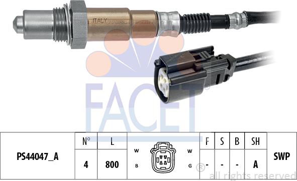 FACET 10.8363 - Sonde lambda cwaw.fr