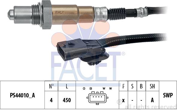 FACET 10.8309 - Sonde lambda cwaw.fr