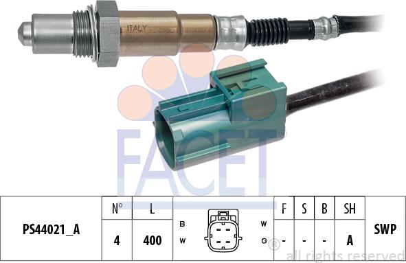 FACET 10.8304 - Sonde lambda cwaw.fr