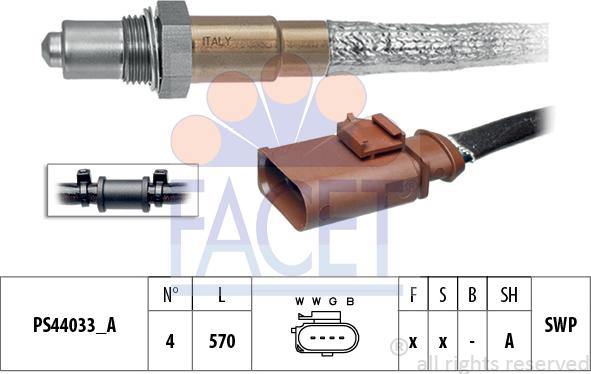 FACET 10.8314 - Sonde lambda cwaw.fr