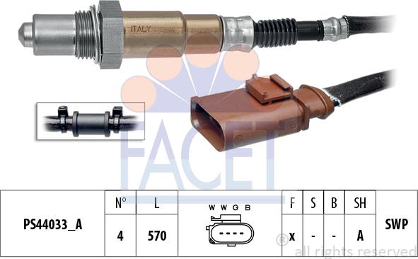 FACET 10.8315 - Sonde lambda cwaw.fr