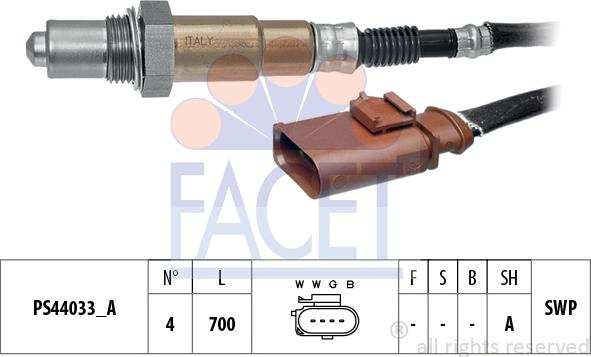 FACET 10.8313 - Sonde lambda cwaw.fr