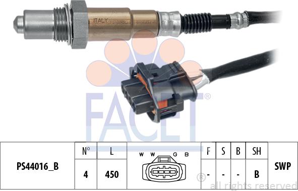 FACET 10.8384 - Sonde lambda cwaw.fr