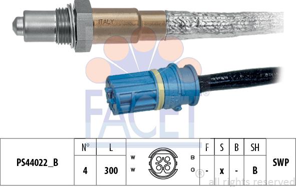 FACET 10.8383 - Sonde lambda cwaw.fr