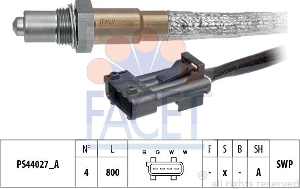 FACET 10.8335 - Sonde lambda cwaw.fr