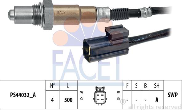 FACET 10.8336 - Sonde lambda cwaw.fr