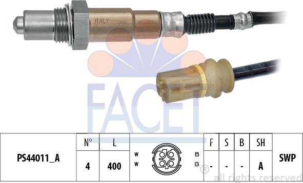 FACET 10.8330 - Sonde lambda cwaw.fr