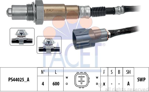 FACET 10.8338 - Sonde lambda cwaw.fr