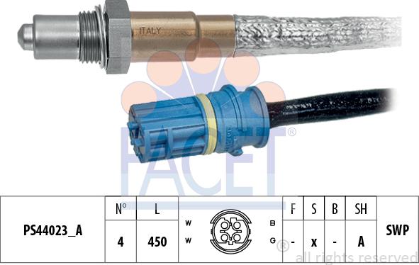 FACET 10.8324 - Sonde lambda cwaw.fr