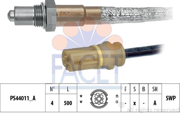 FACET 10.8328 - Sonde lambda cwaw.fr