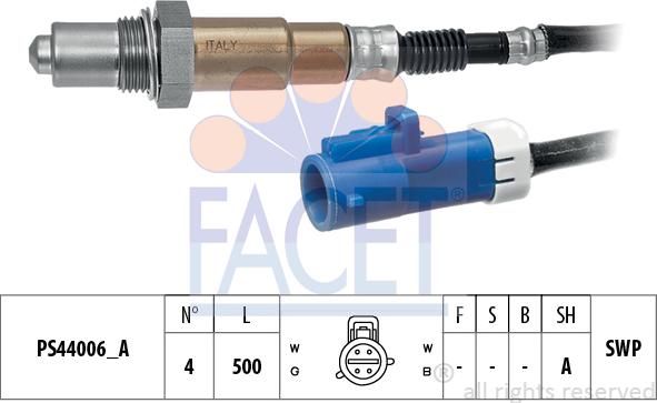 FACET 10.8296 - Sonde lambda cwaw.fr