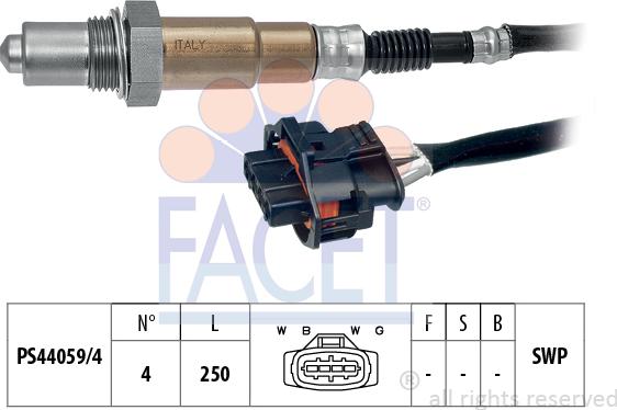 FACET 10.8249 - Sonde lambda cwaw.fr