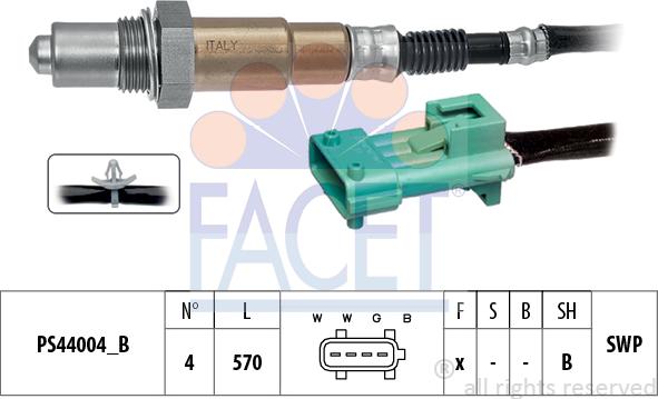 FACET 10.8246 - Sonde lambda cwaw.fr