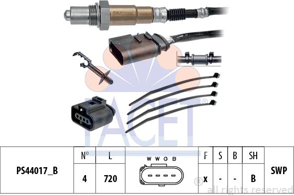 FACET 10.8248 - Sonde lambda cwaw.fr