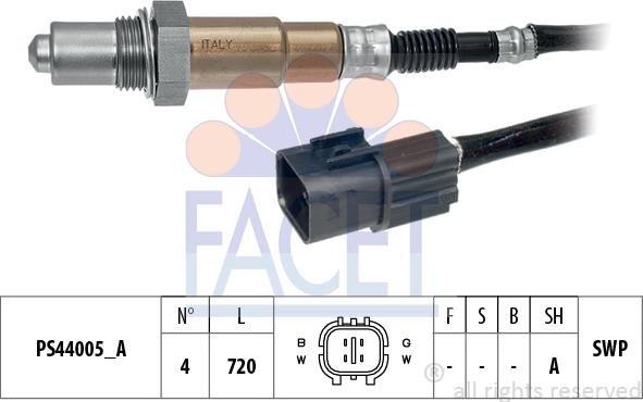 FACET 10.8259 - Sonde lambda cwaw.fr