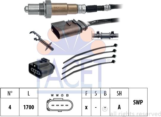 FACET 10.8251 - Sonde lambda cwaw.fr