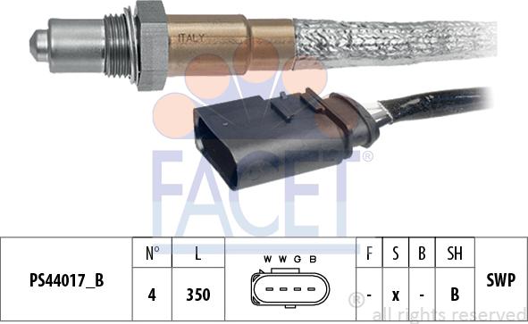 FACET 10.8252 - Sonde lambda cwaw.fr