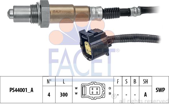 FACET 10.8202 - Sonde lambda cwaw.fr