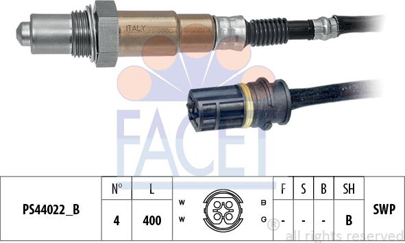 FACET 10.8284 - Sonde lambda cwaw.fr