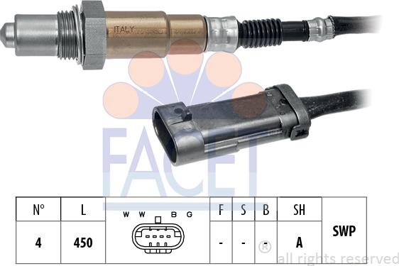 FACET 10.8281 - Sonde lambda cwaw.fr