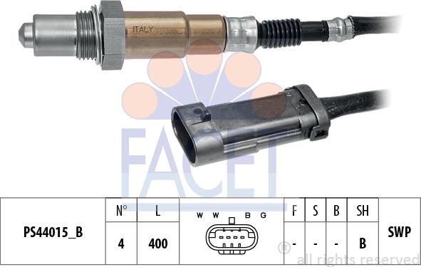 FACET 10.8283 - Sonde lambda cwaw.fr