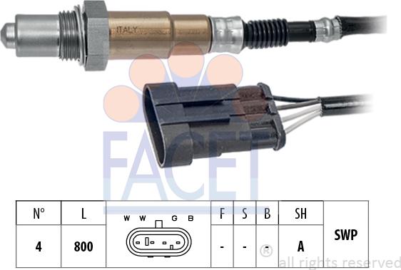 FACET 10.8239 - Sonde lambda cwaw.fr