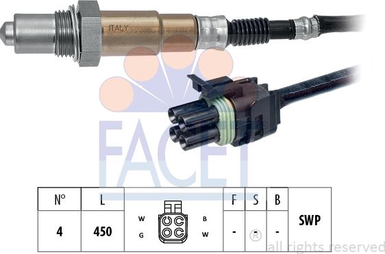 FACET 10.8232 - Sonde lambda cwaw.fr